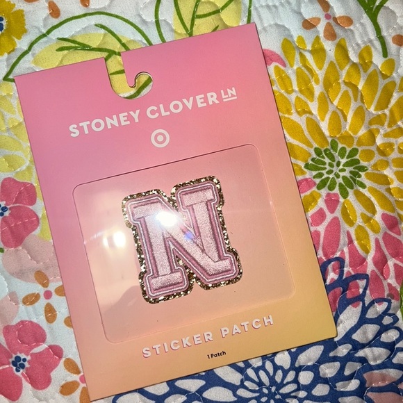 Stoney Clover Lane Handbags - NWT STONEY CLOVER X TARGET “N” PATCH